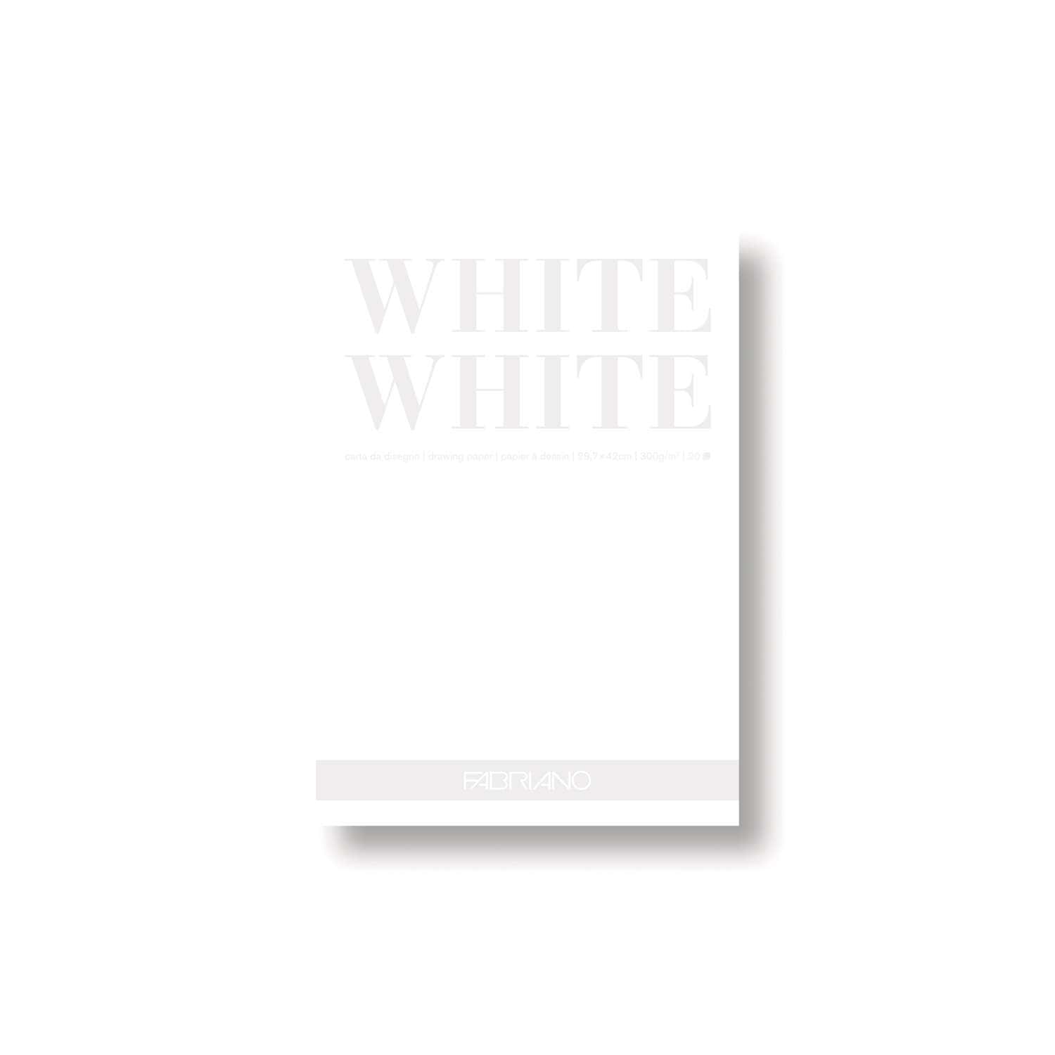 Fabriano - White White, Cartoncino bianco