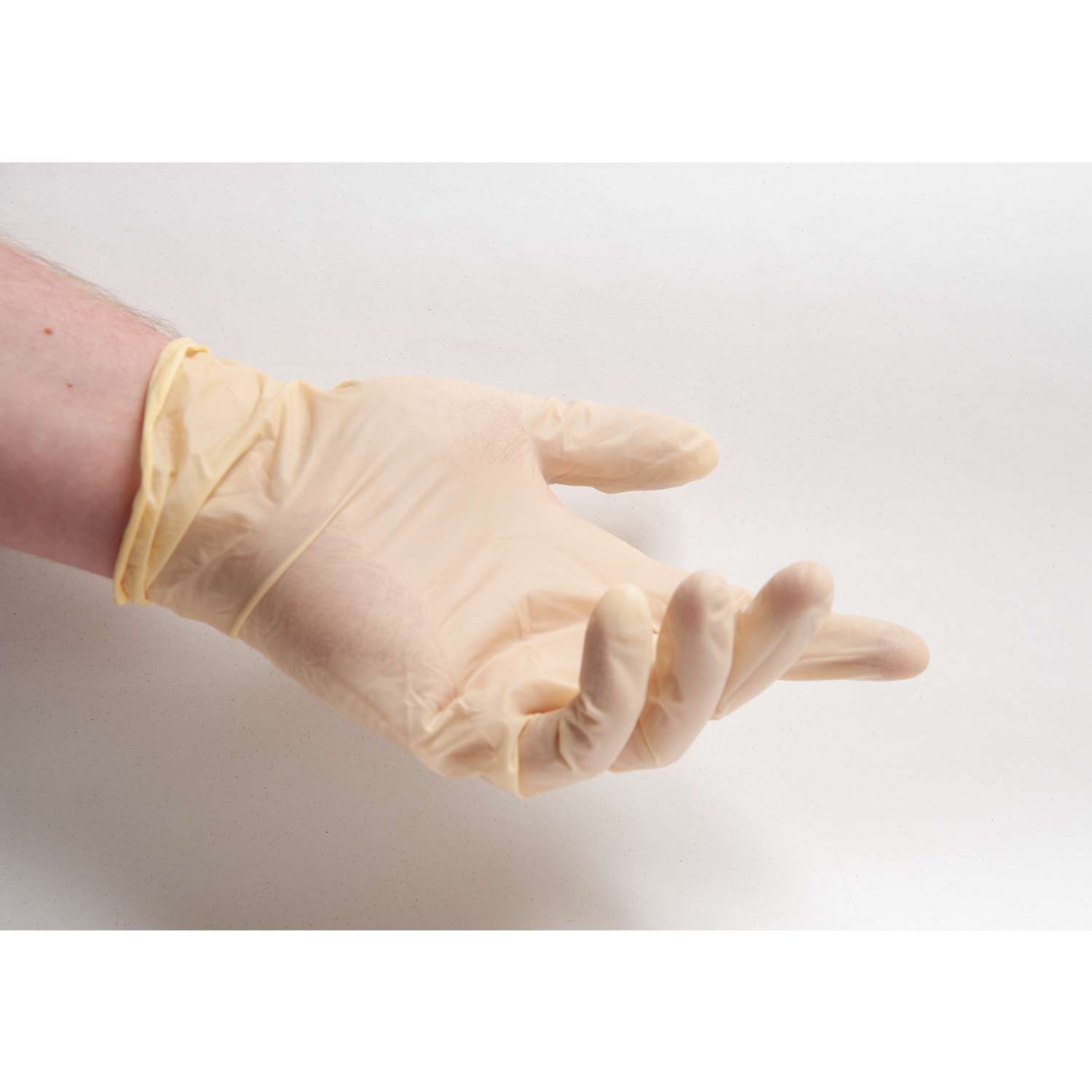 protezione per le mani Guanti monouso in lattice senza talcatura guanti in gomma monouso taglia S 
