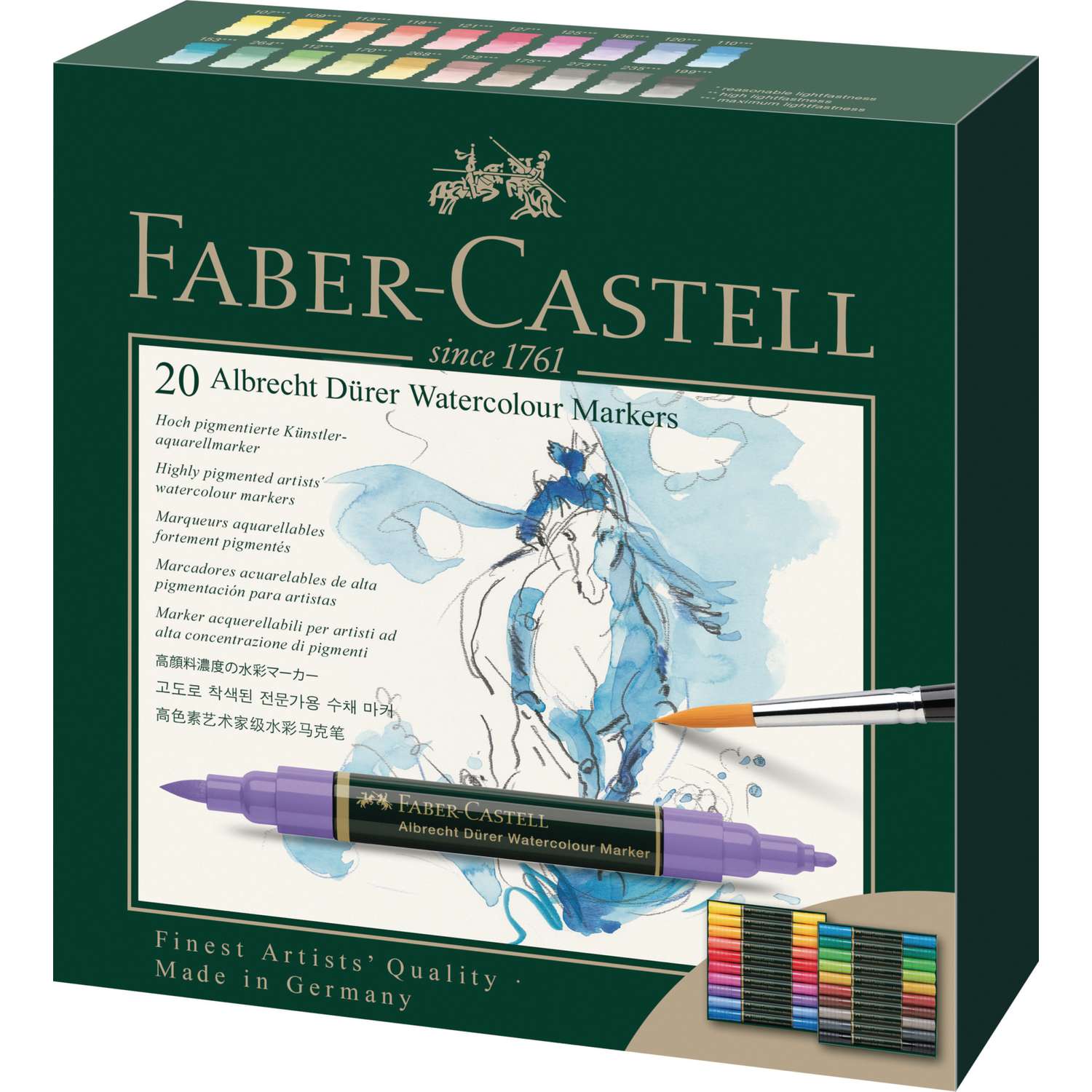 Faber-Castell - Albrecht Dürer Watercolour Marker Set