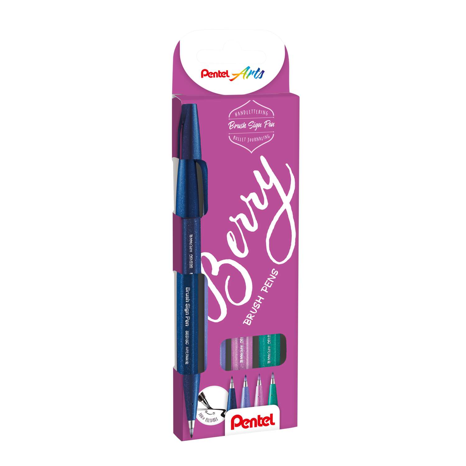 Pentel - Brush Sign Pen, Set assortiti
