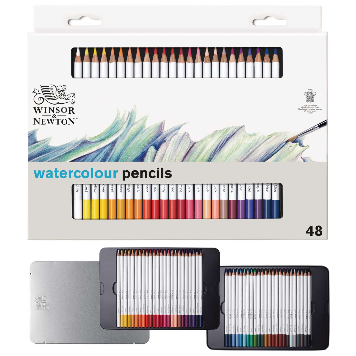 Winsor & Newton Studio Collection - 24 matite acquarellabili