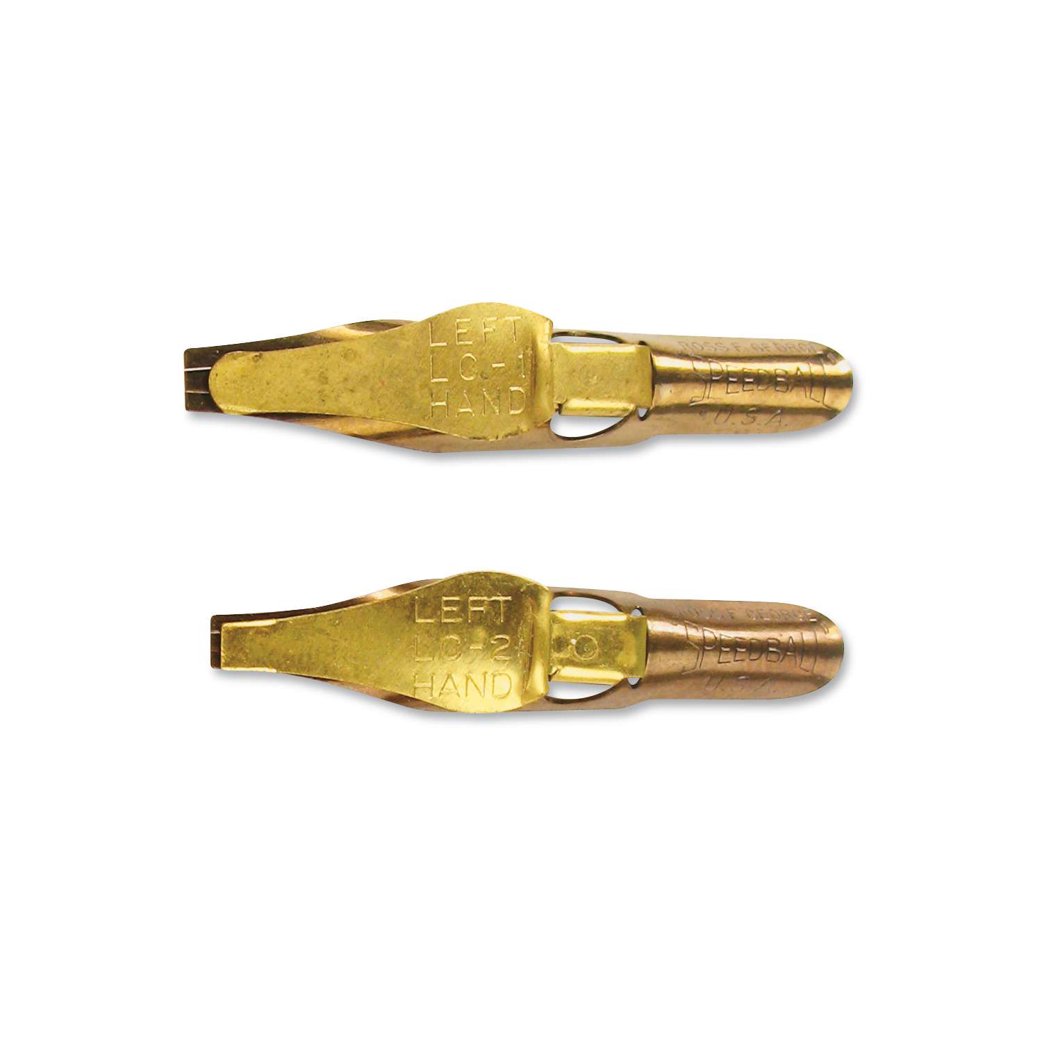 Brause 16506B – Confezione 3 Pennini Per Mancini: Speedball 2mm E 3mm + Hatat Per Scrittura Araba Ed Ebraica