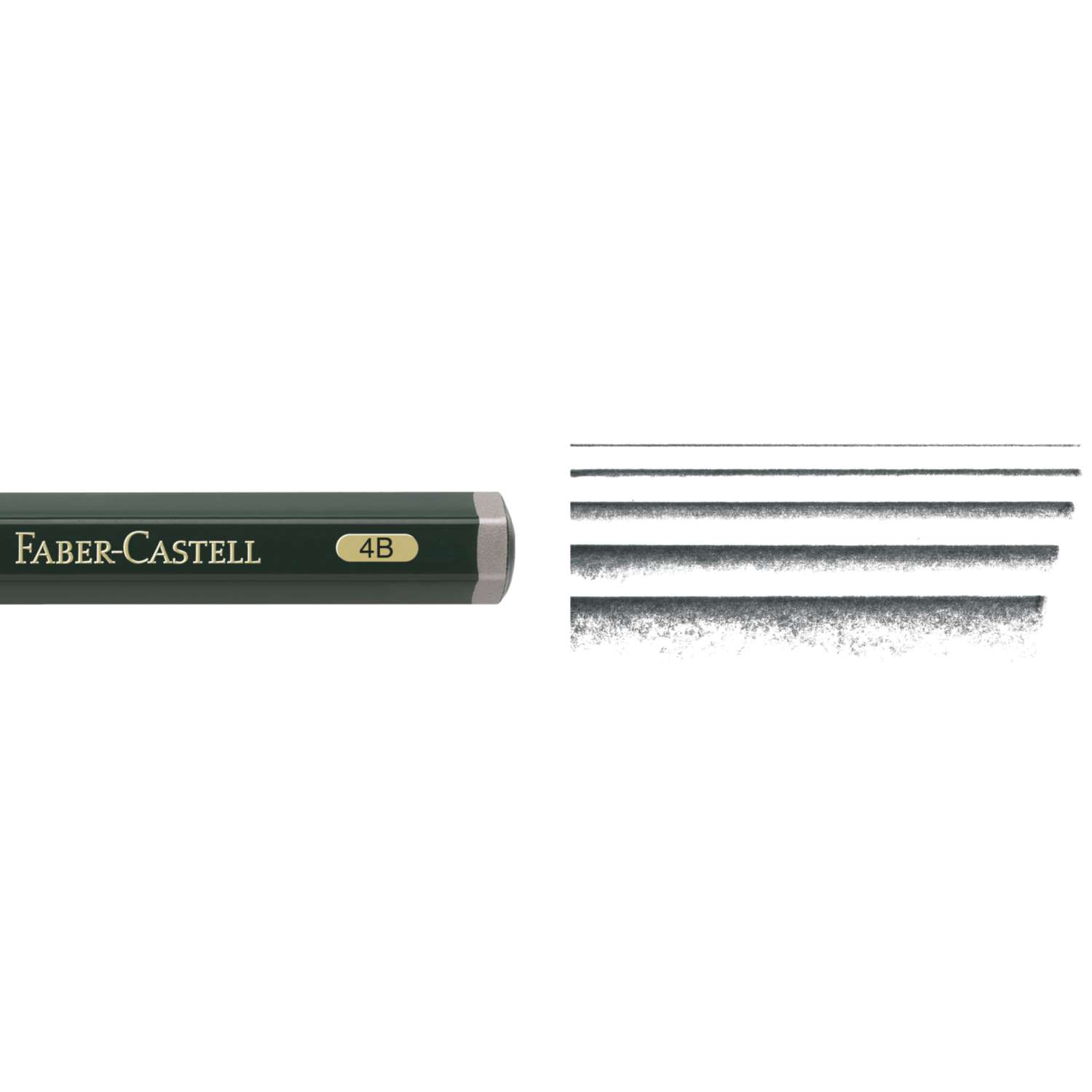 Matita con gommino Faber-Castell CASTELL 9000 Extender B - set con
