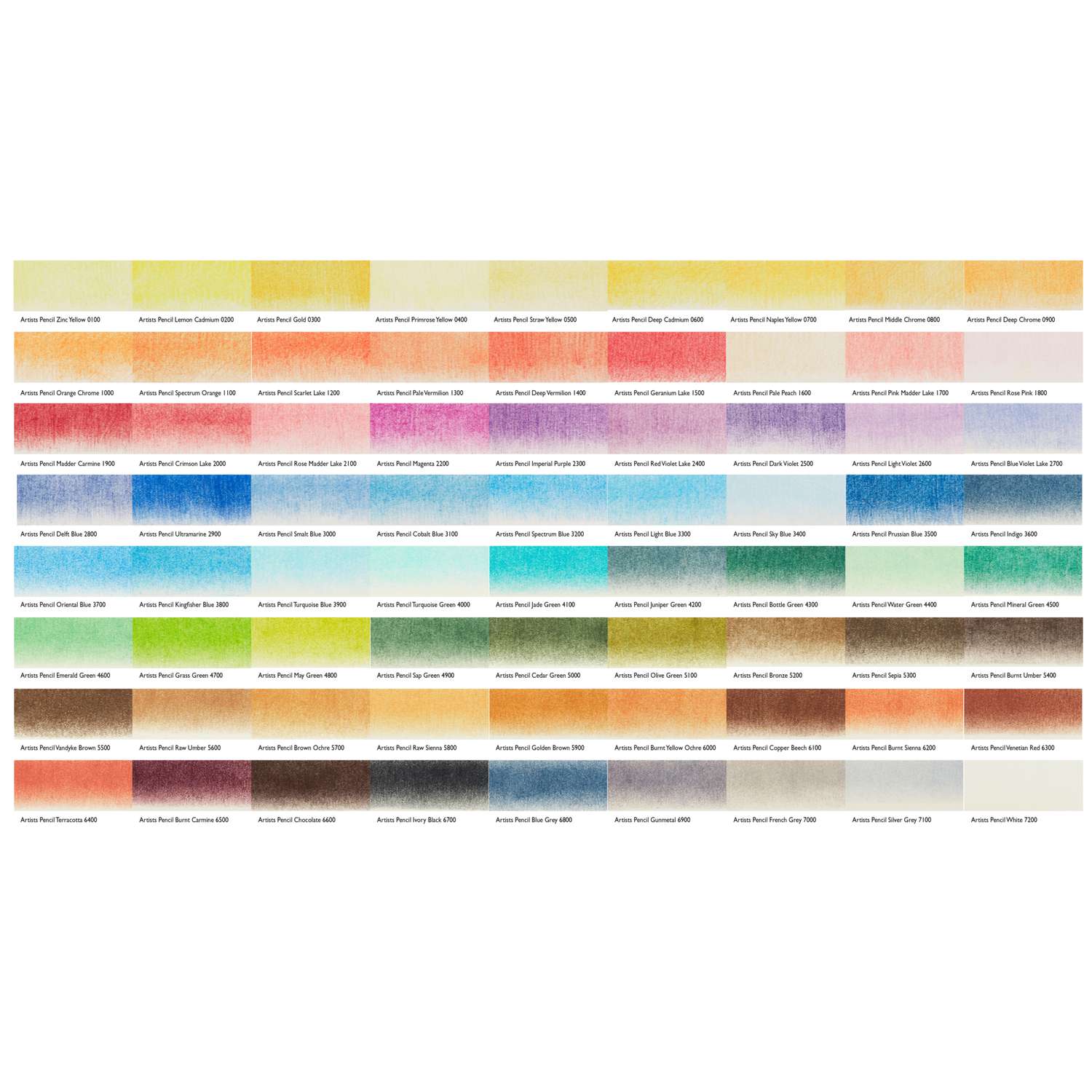 Confezione matite Derwent Artist 72 colori - Colorificio Manzoni