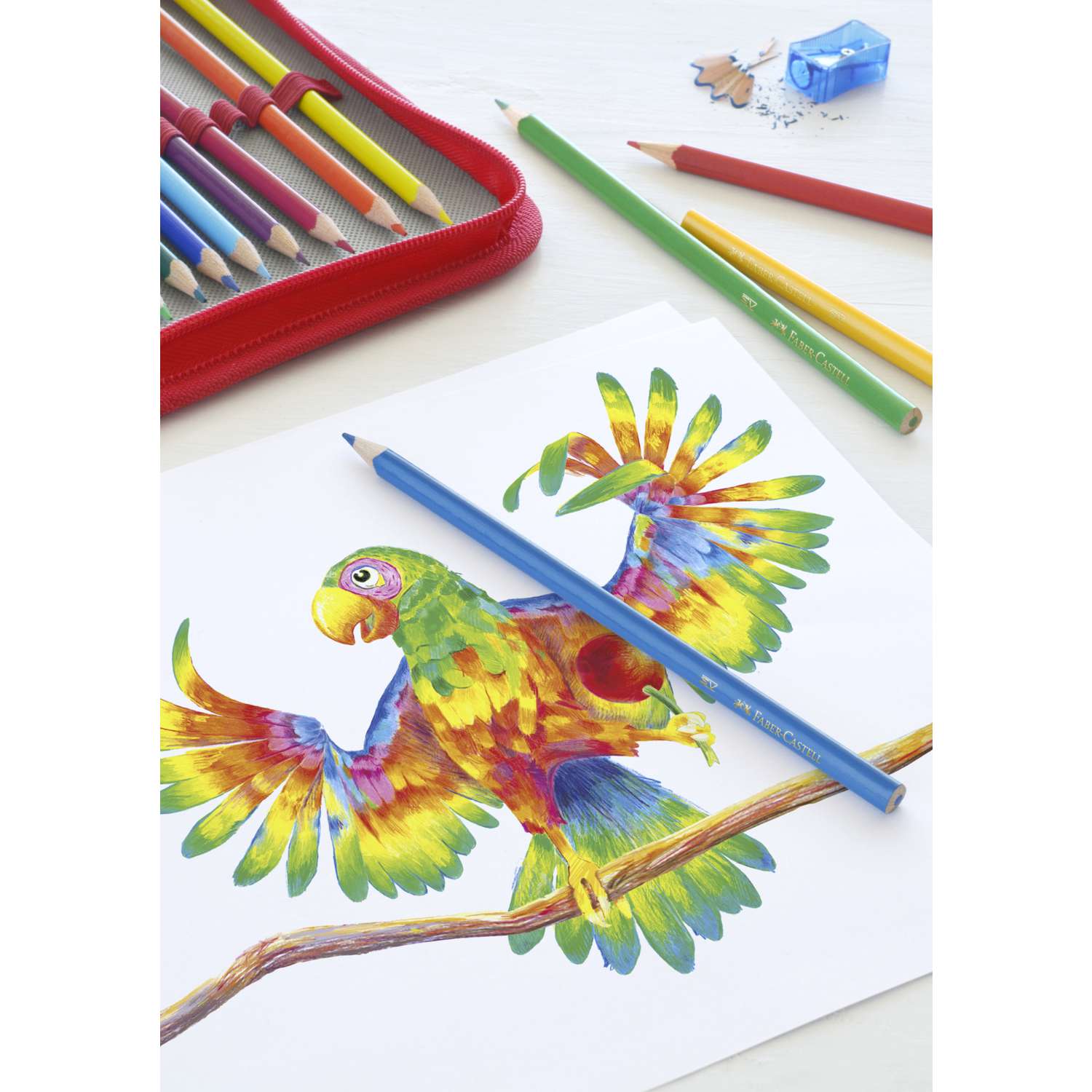 Faber-Castell - Set di matite colorate triangolari | Mondo Artista