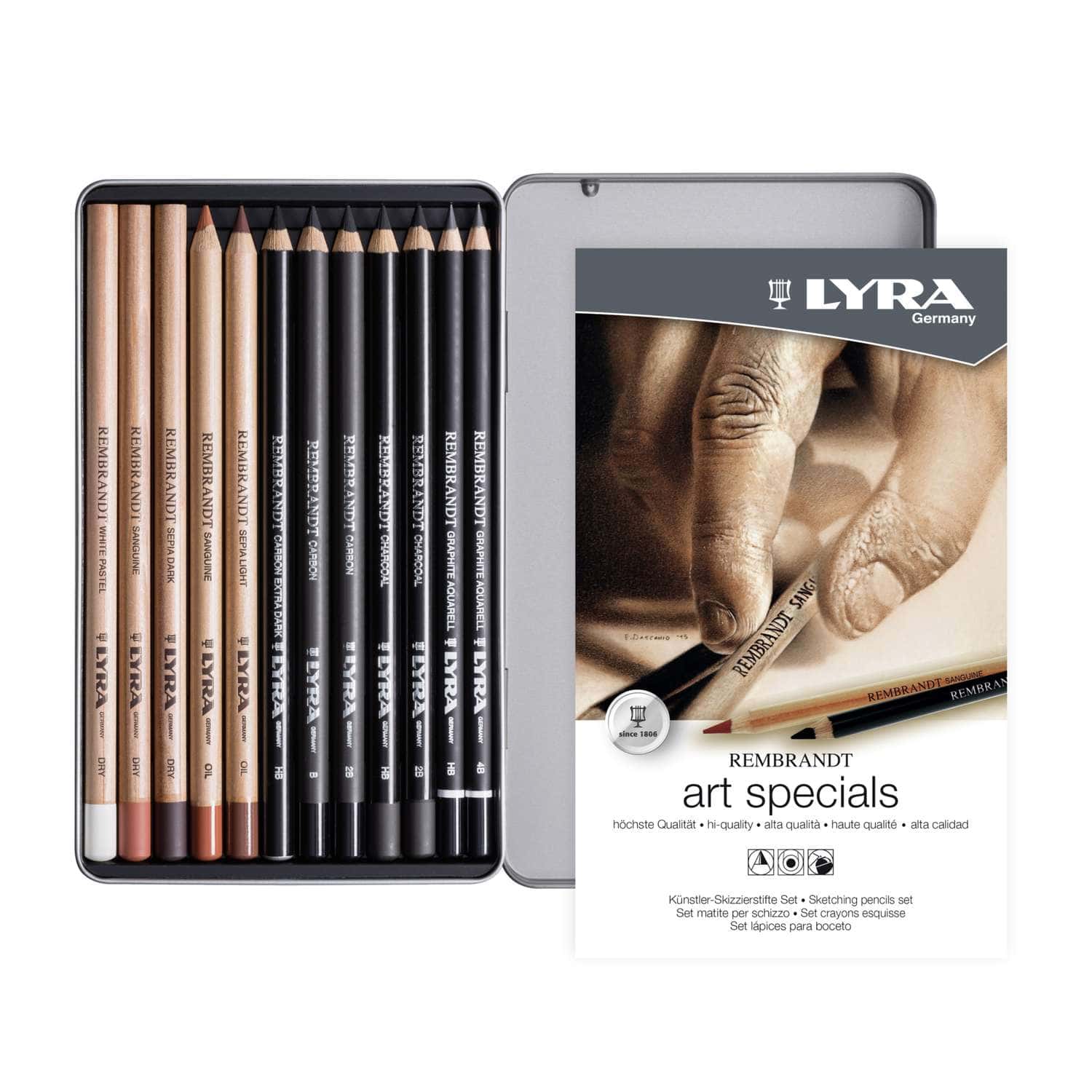 Lyra - Rembrandt, Art Specials, Set di matite da disegno