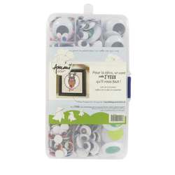 Cléopâtre - Confezione da 500 occhi per bricolage