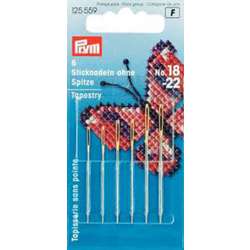 Prym - Aghi da ricamo con punta smussata, assortimento