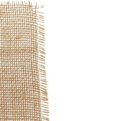 Tessuto in juta grezza, a trama larga 185 g/m²