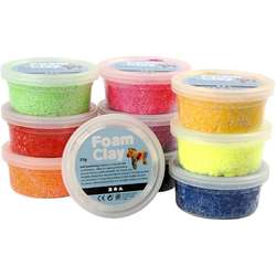 Foam Clay - Set di pasta modellabile colorata