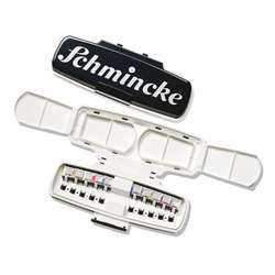 Schmincke - Akademie, Set da 10 acquerelli in scatola di metallo compatta