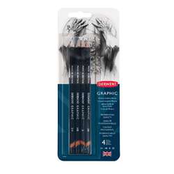 Derwent - Set da 4 matite in grafite