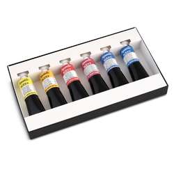 Blockx - Set da 6 colori ad acquerello in tubetti da 15 ml