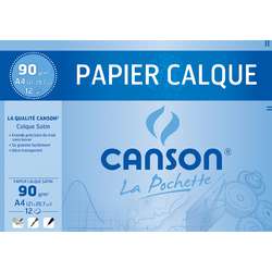 Canson - Calque Satin, Carta trasparente