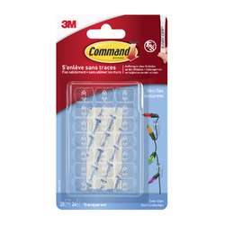 3M - Command, Clip decorative trasparenti