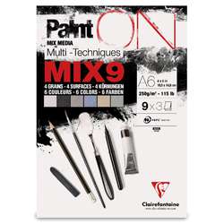 Clairefontaine - PaintON, Blocco Mix Media MIX9