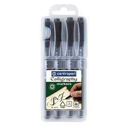Koh-I-Noor - Centropen, Marker per calligrafia, set da 4