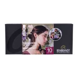 Talens - Rembrandt, Set The Modern Portrait con 10 colori ad olio extra-fini