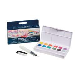 Derwent - Pastel Shades Watercolour Paint Pan, set
