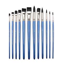 Royal & Langnickel - Black Taklon RSET-9302, Set di 12 pennelli
