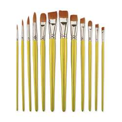 Royal & Langnickel - Brown Taklon RSET-9503, Set di 12 pennelli