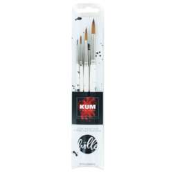 Kum - Frau Hoelle Loose Watercolour, Set di pennelli per acquerello
