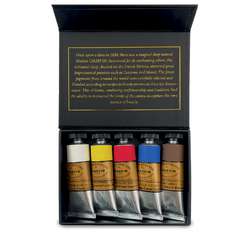 Charvin - Gouache extra-fine, Confezioni da 5 x 20 ml