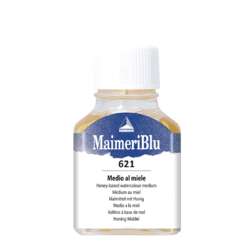 Maimeri - Blu, Medium al miele per acquerello, 75 ml