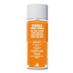 Maimeri - Vernice finale opaca, Spray da 400 ml
