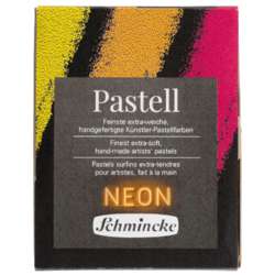 Schmincke - Pastelli extra-morbidi, Set colori neon