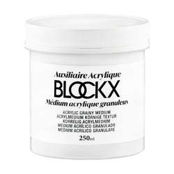 Blockx - Medium acrilico per texture granulosa
