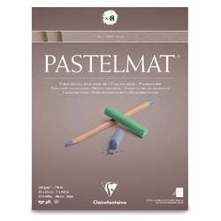 Clairefontaine - Pastelmat, Blocco per pastello n.8, marrone