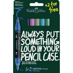 Faber-Castell - Multimark, Marker acrilico, Set 