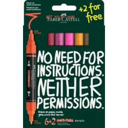 Faber-Castell - Multimark, Marker acrilico, Set 