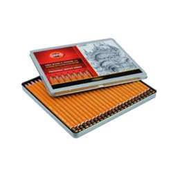 Koh-I-Noor - Matite in grafite 1500, Set da 24