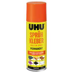 Uhu - Colla spray trasparente e permanente