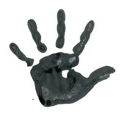 Gerstaecker - Colori a dita, Fl. 750 ml, Nero