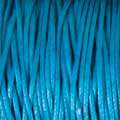 Viva Decor - Cordoncino colorato in cotone cerato, 25 m, Turchese