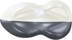 Schmincke - Aero Shine, Colori per aerografia a effetto perlato, Flaconi contagocce da 28 ml, Silver