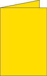 Clairefontaine Pollen, cartoline doppie 11x15,5cm (C6), Conf. 25 pz., Giallo sole