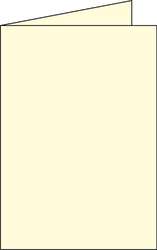Clairefontaine Pollen, cartoline doppie 11x15,5cm (C6), Conf. 25 pz., Avorio