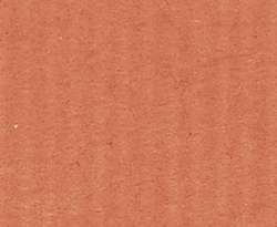 Hahnemühle - Bugra, Carta con bordo a frange, 43 cm x 53,5 cm, Rosso terra