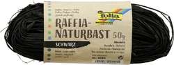 Folia - Fibre naturali di rafia, 50 g, Nero