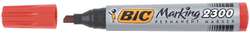 Bic - Marking 2300, Marker permanente, Rosso