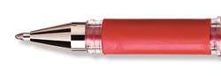 Uni Ball - Signo broad, Penna gel, Rosso metallico