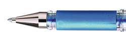 Uni Ball - Signo broad, Penna gel, Blu metallico
