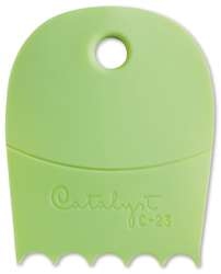 Catalyst - Mini spatola per pittura in silicone, Serie 20, Nr. 23, verde
