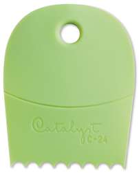 Catalyst - Mini spatola per pittura in silicone, Serie 20, Nr. 24, verde