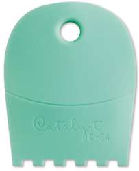 Catalyst - Mini spatola per pittura in silicone, Serie 60, Nr. 64, menta