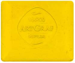 Viarco - Art Graf, Gessetto di grafite solubile in acqua, Giallo primario